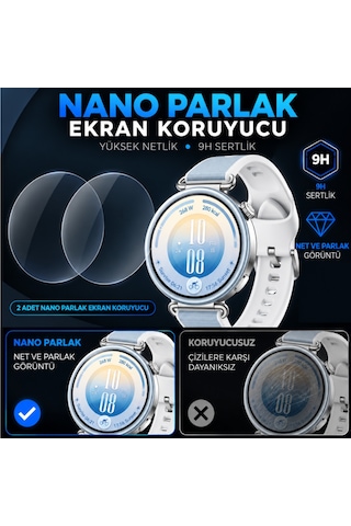 Huawei Watch Gt 7 41 Mm İle Uyumlu Ekran Koruyucu Nano Parlak Çizilmeye Dayanıklı Akıllı Saat Koruması
