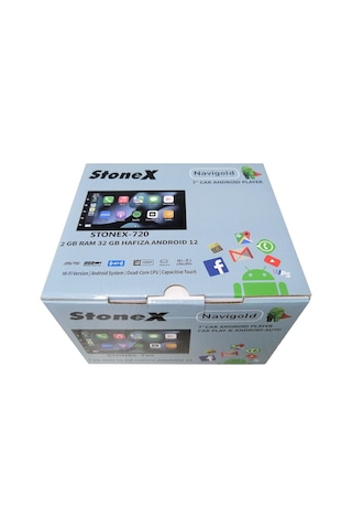 Navigold Stonex 720 2 Gb Ram 32 Gb Hafıza Car Play Android Double