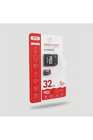 32gb Class 10 Yüksek Hızlı Micro Sdhc Kamera Ve Telefon Hafıza Kartı Ve Sd Adaptör Seti