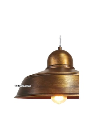 Tarzavize Trt57 Dekoratif Eskitme Tekli Retro Modern Sarkıt Avize Eskitme