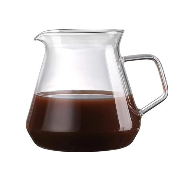 600ml Borosilikat Cam Sürahi Ev Dıy Kahve Percolator Pot Fransız Basın Makinesi Aksesuarları Hot Brew Damla Su Isıtıcısı Yeni Kahve Tencereler