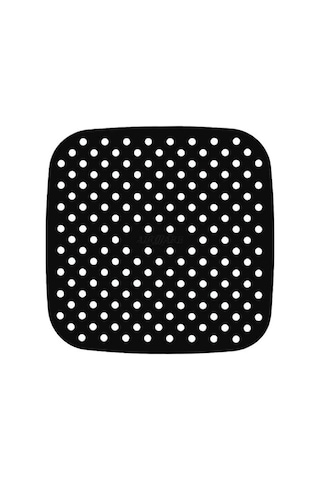 Buffer Renkli Isıya Dayanıklı Yıkanılabilir Silikon Fırın Ve Airfryer Kare Model Pişirme Matı 21,5 Sku: Smg8690010530967 Ahşap