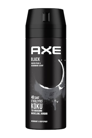 Axe Black Frozen Pear&Cedarwood Scent Erkek Sprey Deodorant 150 ML