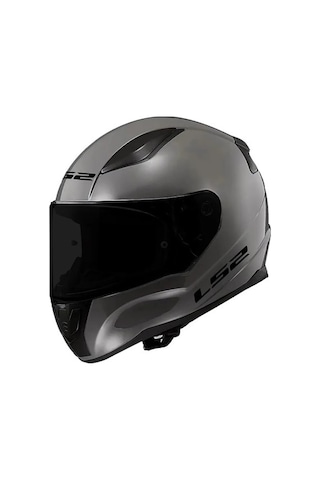 Ls2 Rapid 2 Siyah+Şeffaf Cam Kapalı Motosiklet Kaskı Nardo Gri