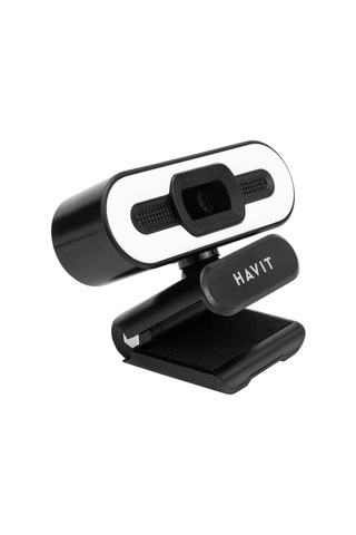 Hv-hn24g Full Hd Pro 2k Webcam Otomatik Konsantrasyonlama Led Işıklı Mikrofonlu