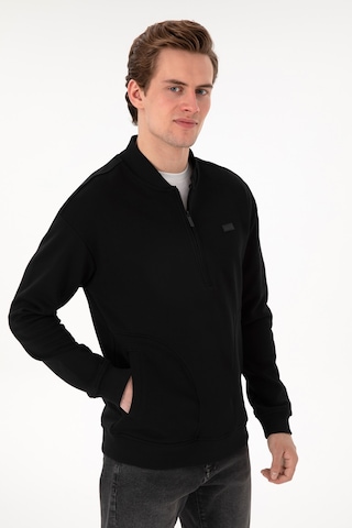 U.s. Polo Assn. Erkek Siyah Sweatshirt 50293380-vr046 Siyah