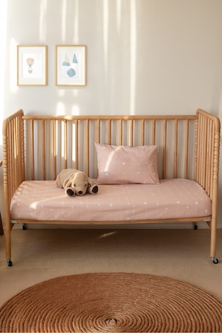 Esti Baby Bebek & Çocuk Uyku Seti 3'lü Pike Takımı 70x120 CM Lastikli Çarşaf - Örtü - Yastık Kılıfı