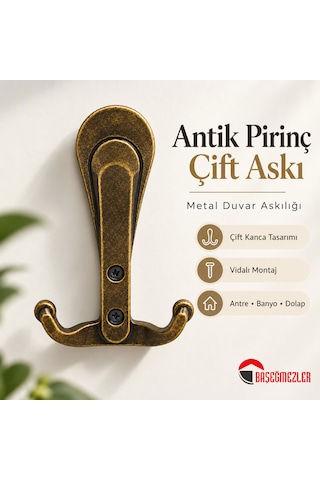 Haskan Lila Portmanto Antik Sarı 6 Adet