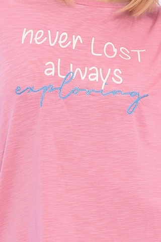 Arnetta Never Lost  Retro Pembe Bol Kesim Kadın Pijama Takımı