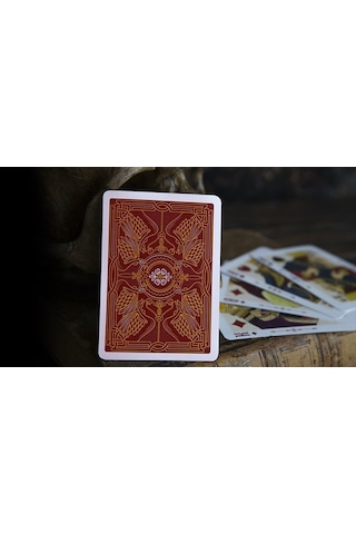 Npcc Shakespeare Burgundy Premium Oyun Kağıdı Limited Edition Koleksiyonluk İskambil Kartları