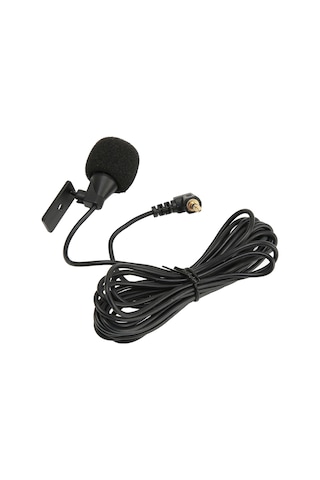 Geeroyoo 3.5mm Dışarıdaki Otomobil Mikrofonu - Yüksek Hassasiyetli, Bluetooth Ve Gps İçin U Çıvata Klipsli, 3m Kablolu, Kolay Kurulum