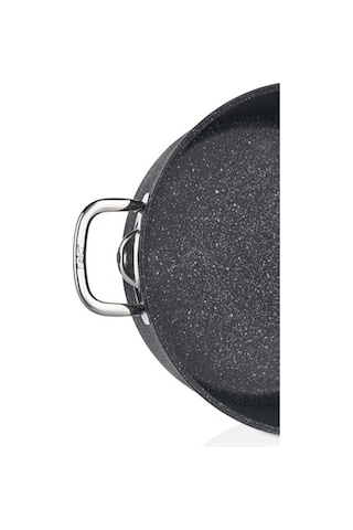 Black Lıne Derin Tencere 28 Cm Siyah