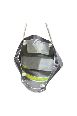 Monte Lui 1011 Plaj Çantası Gri Renkli Gri