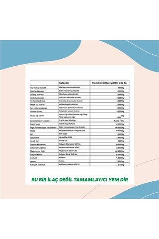 Diriliş Megarelax 25 Kg Yem Katkı Sakinleştirici