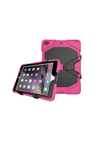Apple İpad 5 Air 9.7 Kılıf Griffin Tablet Kapak - Pembe Arka Kapak