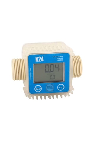 K24 Dijital Türbinli Dizel Yağ Yakıt Sıvı Akış Ölçer- Debimetre
