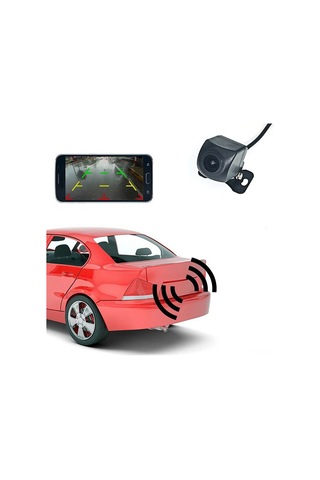 Fosenze Araç Wifi Kamerası - Hd Gece Görüşlü, 150 Geniş Açı, Park Modu, İos/android Uyumlu