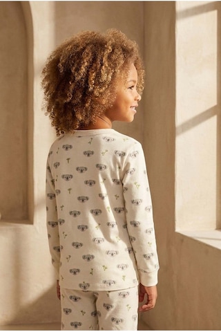 Katia&bony Çocuk Koala Desenli Pijama Takımı Ekru Lacivert