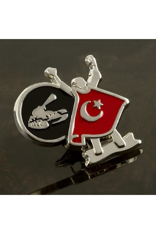 Depomıx Ay Yıldız Yaka Rozet-gümüş Rengi Çok Renkli 41218043