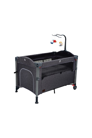 Baby2Go Venedik Anne Yanı Oyun Parkı & Beşik 70x110 CM