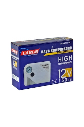 Carub Br2491105 12V Hava Kompresörü Beyaz