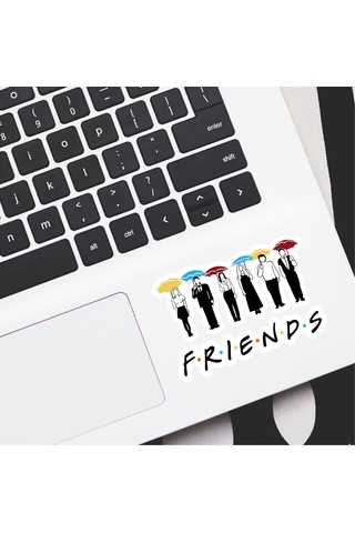 Friends Laptop Notebook Tablet Telefon Sticker Set 001