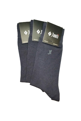 JTSC2102 JANTİ MERSERİZE KALİTE ÇORAP 3'LÜ