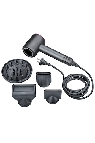 Saç Kurutma Ve Şekillendirme Supersonic 1600W Turbo Motor 5 in 1 Saç Kurutma Makinesi