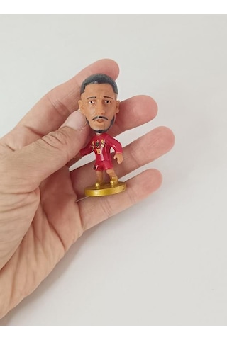 Futbolcu 3d Figür Futbol Yıldızı Biblo 6.5 Cm Nostalji Ev Ofis Dekor Oyuncak 0