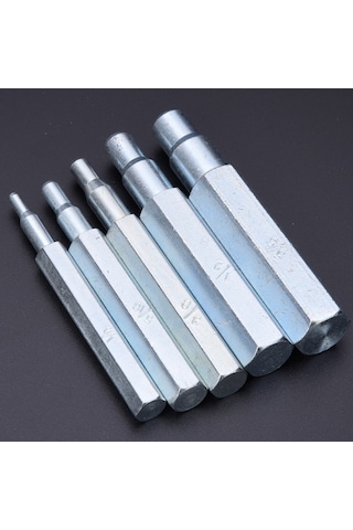 Samdoo Ct-193 Modeli 5 Parça Pres Takımı - Çelik Alaşımdan Yapılmış, Bakır-alüminyum Borular İçin Uygun, 6.35-15.88 Mm Aralığında Presleme Fonksiyonu