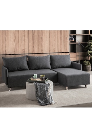 Mondy Köşe Koltuk Takımı Antrasit Antrasit