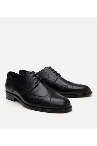 Hotiç Erkek Deri Siyah Hafif Tabanlı Klasik Ayakkabı 02ayh303070a100 Siyah-black