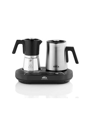 Arzum OK0027 Okka Rich Moka Pot İtalyan ve Türk Kahve Makinesi