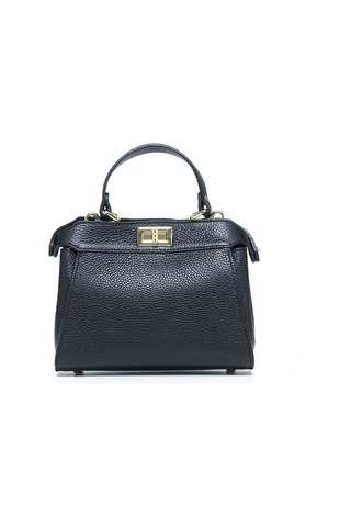 Çapraz Çanta Kadın Sharon S Piumelli Milano Bag D28 Black Siyah