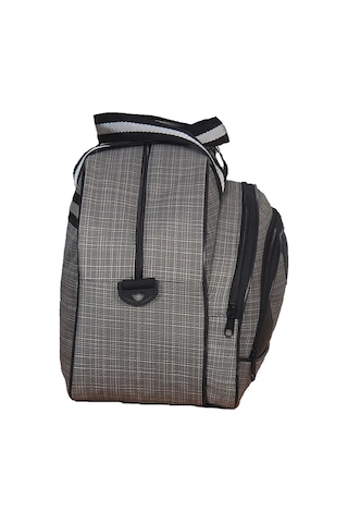 Strong Havlu Kumaş Orta Boy Spor Seyahat Çantası Gri