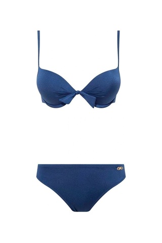 U.S. Polo Assn. Kadın Lacivert Bikini Takım Lacivert