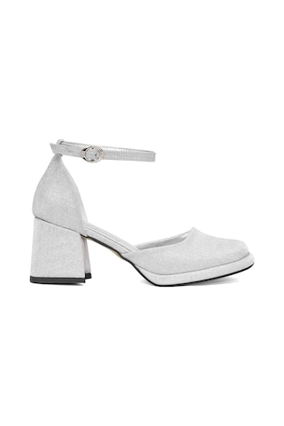 Beety 25by222.425 Kadın Klasik Topuklu Ayakkabı Gümüş Gümüş
