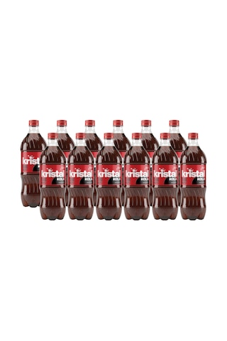 Kristal Kola Şekersiz Gazlı İçecek 1 L 12'li