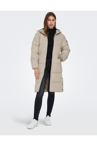 Only Kapüşonlu Puffer Taş Kadın Kaban 15304786 001