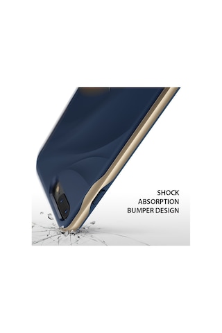 Ringke Wave iPhone 7/8 Plus İle Uyumlu Kılıf Marina Gold Tam Koruma Pc&tpu Ergomomik İnce Tasarım