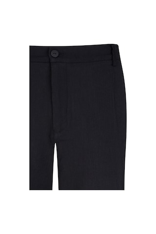 Hatemoğlu Siyah Regular Fit Yandan Cepli 100% Pamuk Jogger Pantolon
