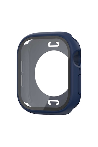 Watch 10 46mm 360 Derece Korumalı Kasa Ve Ekran Koruyucu Mkst Watch Gard 12 - Mavi