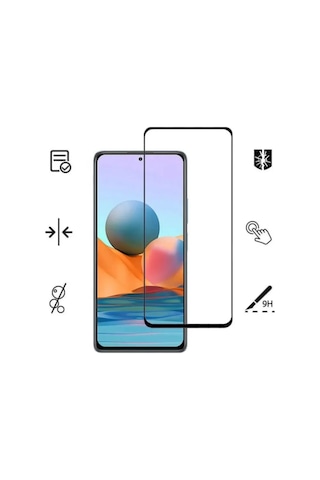 Tedar Xiaomi Redmi 9 Uyumlu Premium Ekran Koruyucu 9h Sert Temperli Kırılmaz Cam Koruma Şeffaf Najmaddin