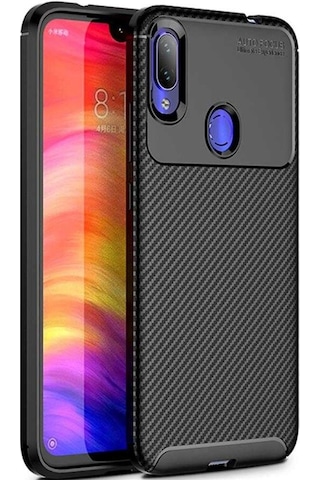 Xiaomi Redmi Note 7 Kilif Karbon Silikon Case 389460930