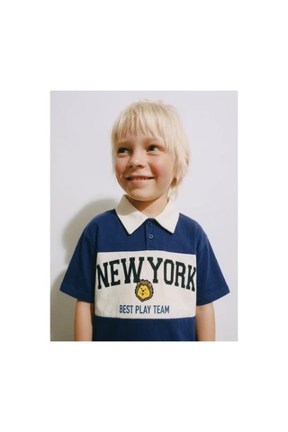 Poala Kids Newyork Polo Yaka Çok Renkli