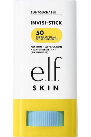 E.l.f. E. L. F. Suntouchable Invisi- Stick Spf 50 Yüz Güneş Koruma Çubuğu, Leke Bırakmaz, Vegan