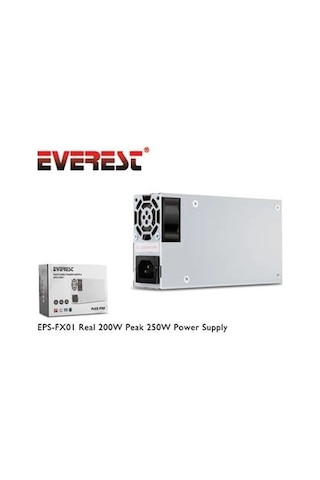 Everest Eps-fx01 Real 200w Peak 250w Slim Power Güç Kaynağı Kdo