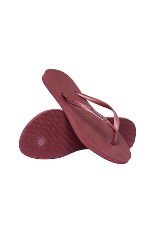 Havaianas Slım Logo Metallıc Parmak Arası Terlik 4119875 4119875 9339 Amarant Rengi