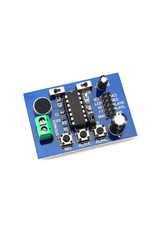 Isd1820 Ses Kayıt Çalma Modülü Voice Recorder Playback Board Rodevino
