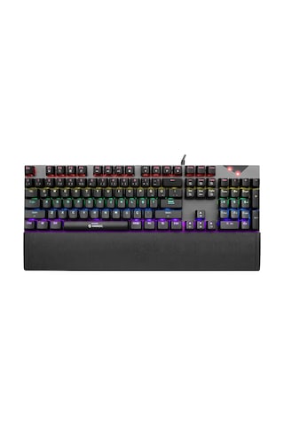 Everest KB-MK7 Blue Switch USB Bilek Destekli Mekanik Q Oyuncu Klavye